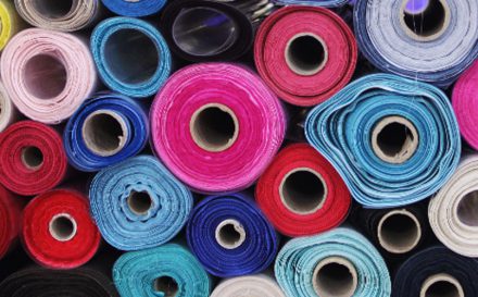 polyester fabric rolls