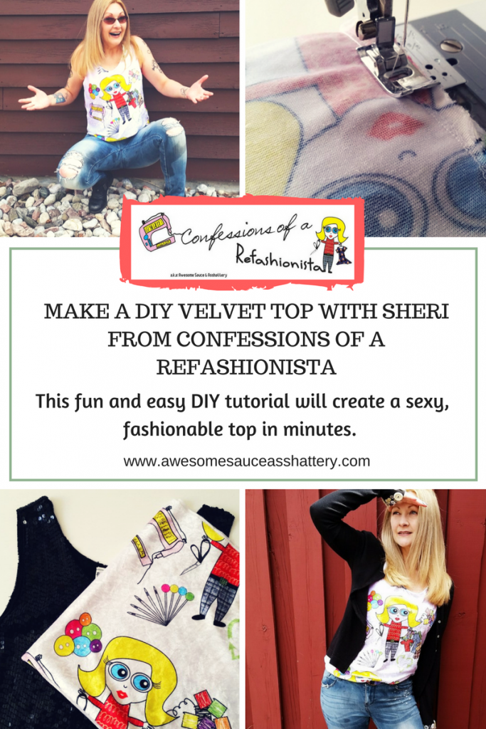 confessions of a refashionista diy top tutorial