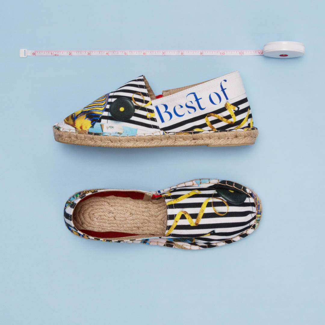 how to sell Maia Franceschi espadrilles art online