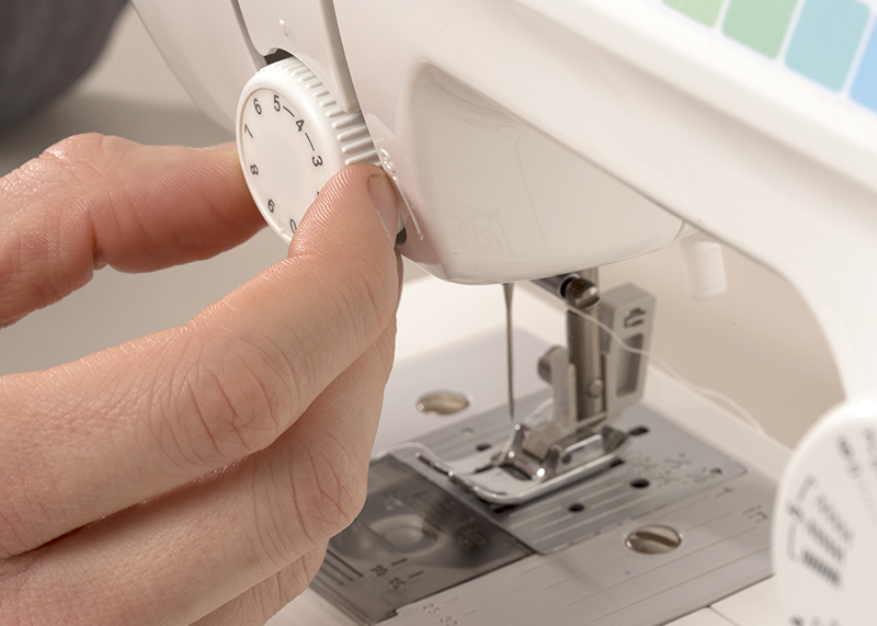 sewing machine settings for stretchy fabric