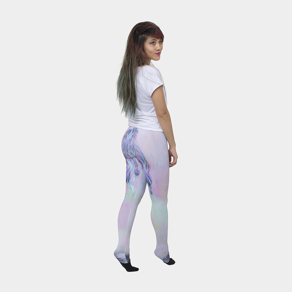 unicorn leg leggings