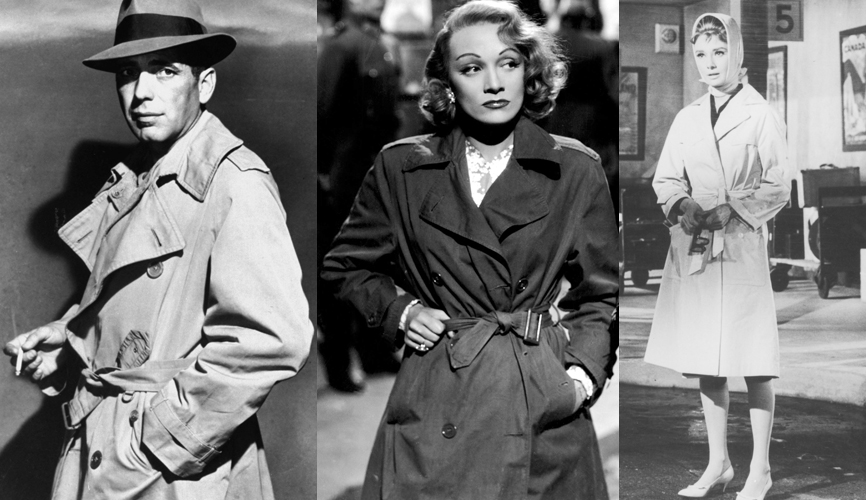 trench coats hollywood