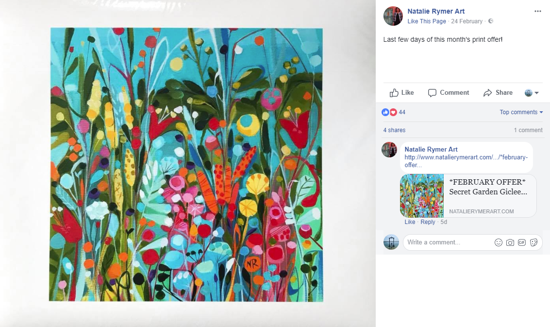 facebook marketing tips for artists