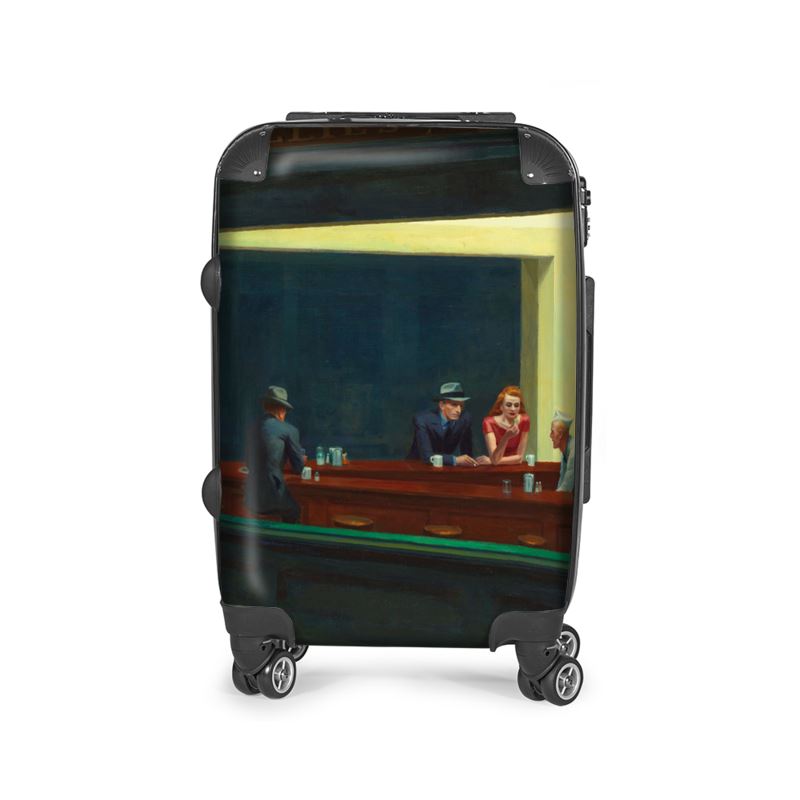 Nighthawks edward hopper suitcase