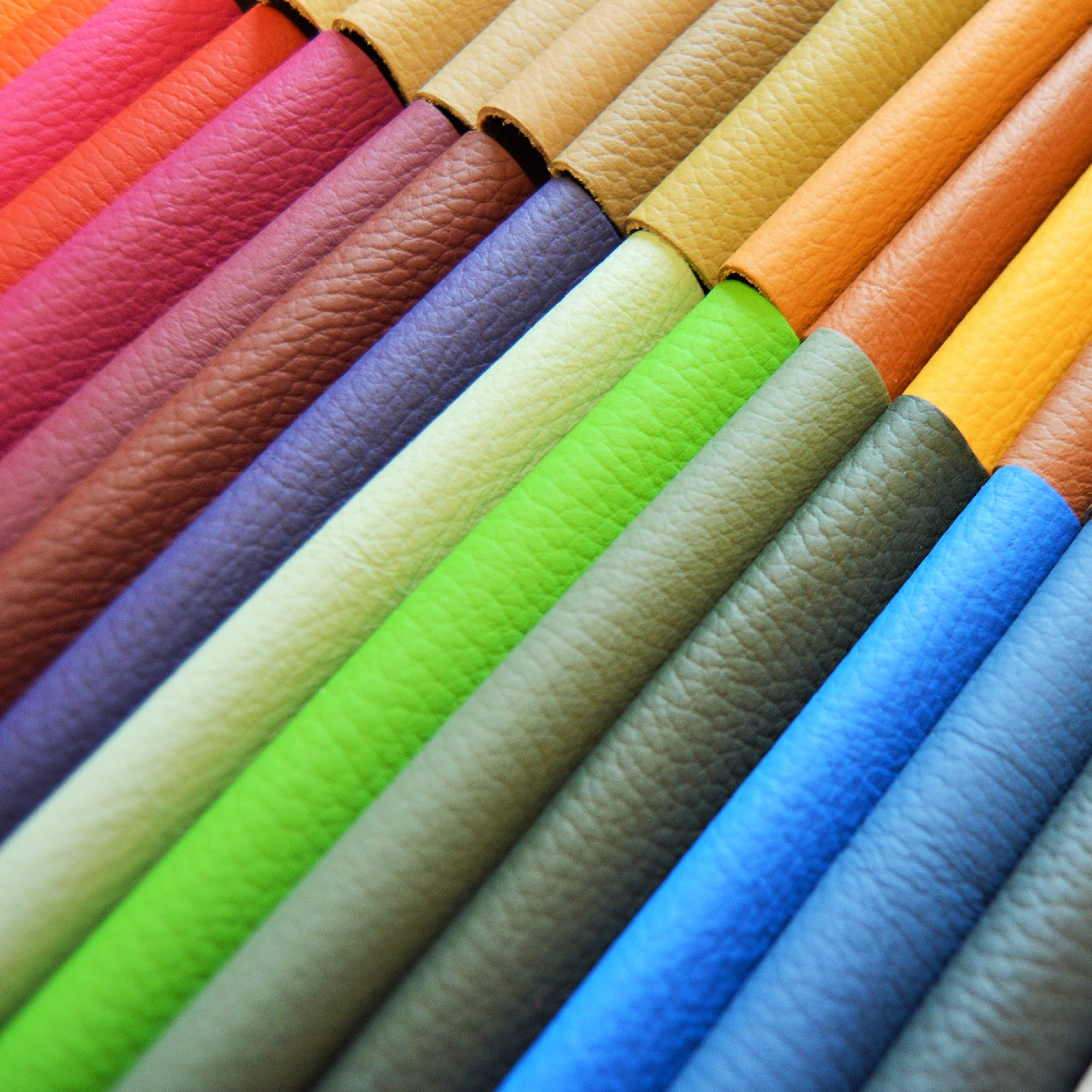what is leather from