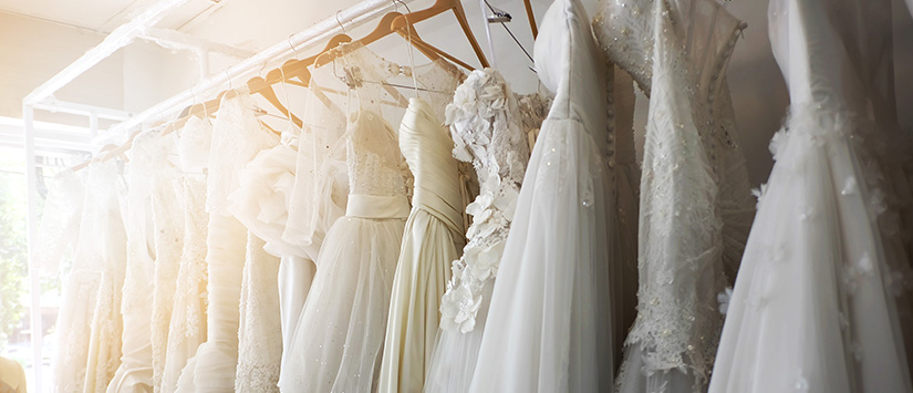 white wedding dresses