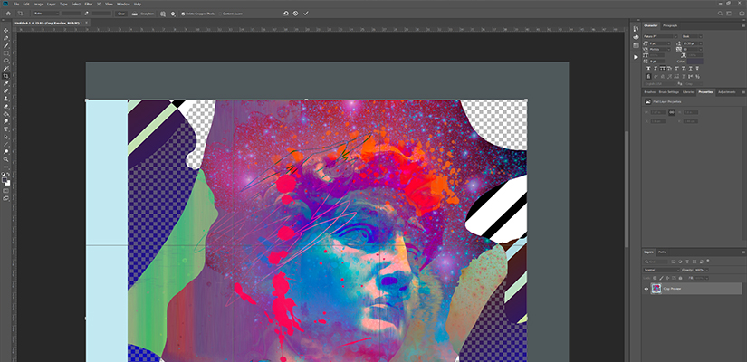 digital stitching - Finalising your Image