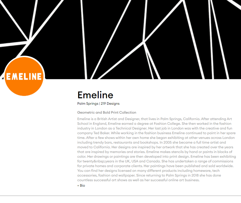 Emeline contrado artist store