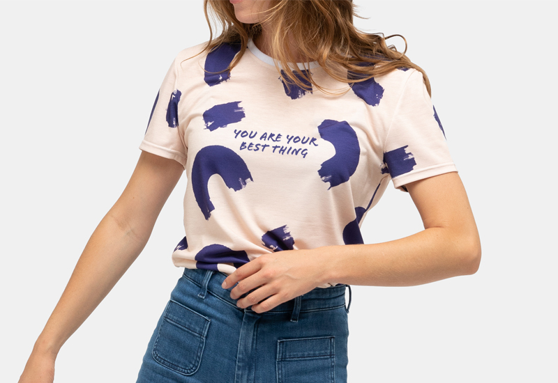 inspirational quote custom t-shirt for women