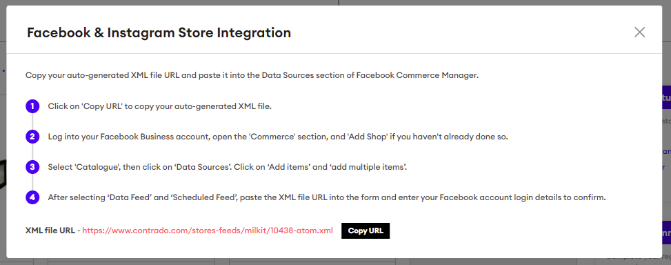 How to Integrate Your Contrado Store with Facebook